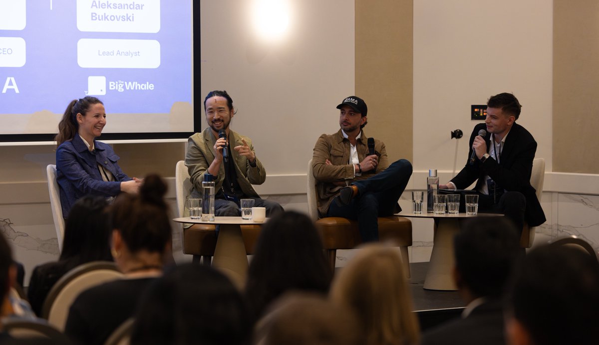 🔴 At our private event next to EthCC, our first panel asked a simple question: is "institutional-grade crypto" still an excuse, or a reality?

<a href="/clarisse_hagege/">Clarisse Hagège</a>, <a href="/hongkim__/">Hong Kim</a> , and <a href="/randhindi/">Rand</a> gave clear answers:

- Regulatory uncertainty is no longer the #1 blocker. The US