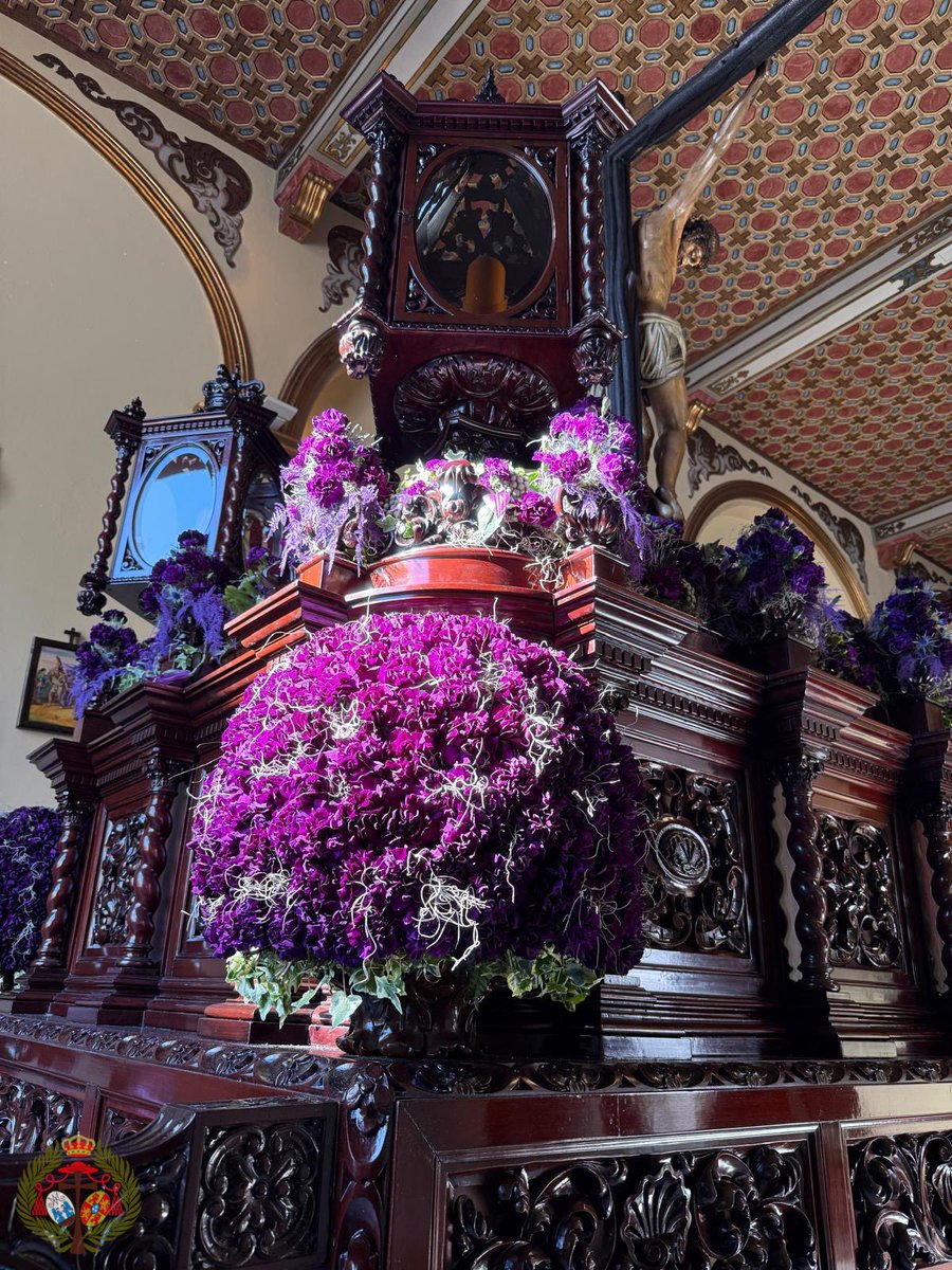 Hdadlosnegritos's tweet photo. 💐Presentamos el exorno floral que embellece los pasos procesionales de nuestros Sagrados Titulares para la tarde del Jueves Santo, obra de @JaviGrado 

#SSantaSevilla26 #LosNegritos26 https://t.co/Ien70ImVht