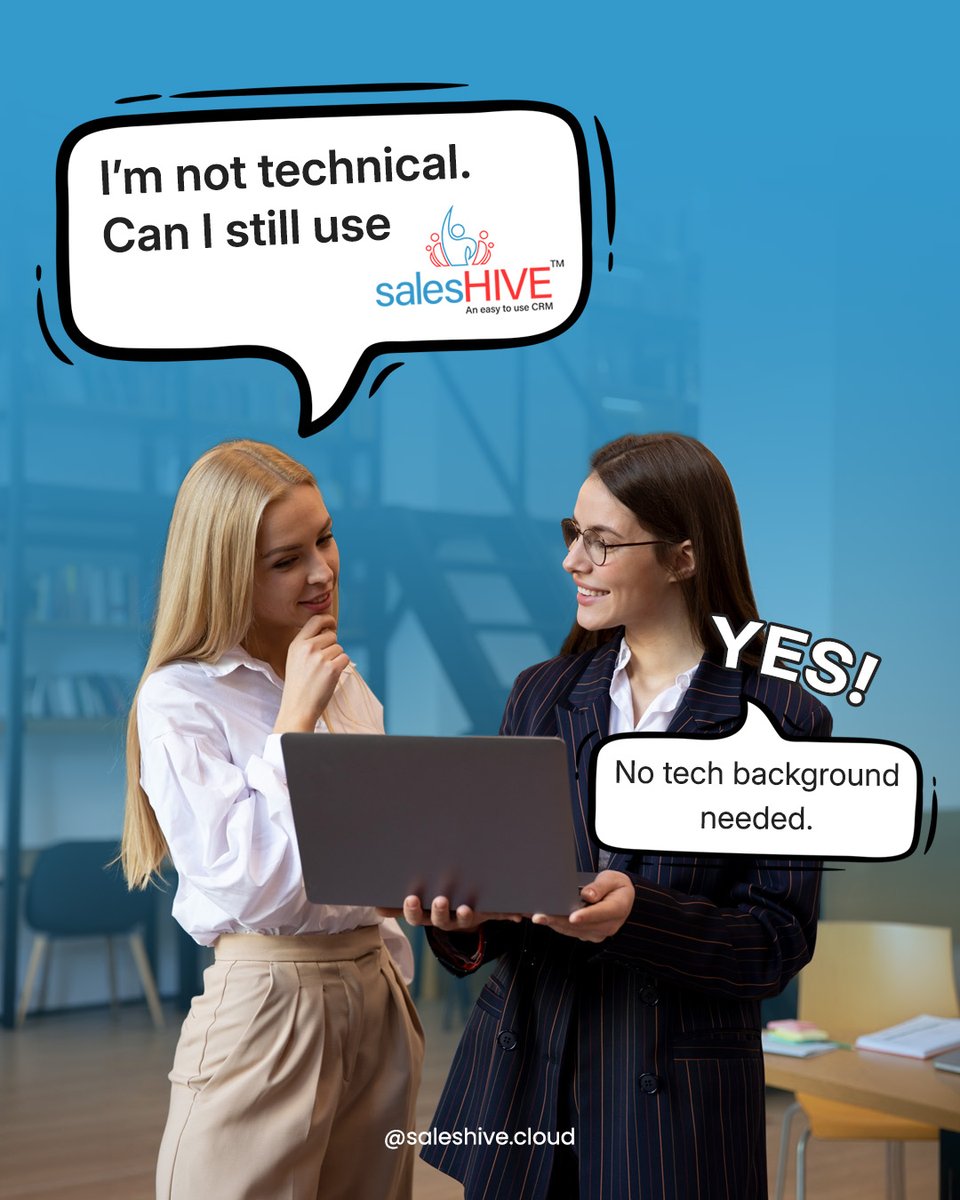 saleshivecrm's tweet photo. You don’t need to be technical to use a CRM.
SalesHive is designed to feel familiar from day one —
so you can focus on your business, not the software.
#crm #CRM #salescrmsoftware
#cloudbasedcrm #simplecrm https://t.co/kz6x4zcoiY