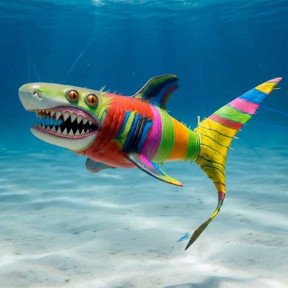 gchzee's tweet photo. @Eunicedwong GrokShark meme from Grok 

So memeable + retard + funny + AI Brainrot and 100m views 😅

7EyZ9FofuUvq8uXuAC28V1iABZidx1Kbzup8xSTypump

https://t.co/woGKF9p93K https://t.co/8OXVZlsuN4