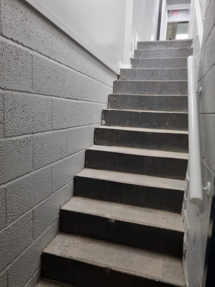 PSRefurbishment's tweet photo. Continuing with #movemoremonth here are some of the more un-usual stairs, corridors and walkways we have refurbished to encourage greater use #ThrowbackThursday #refurbishment #fitout #retrofit #workspace https://t.co/Sq1PSUd2J6