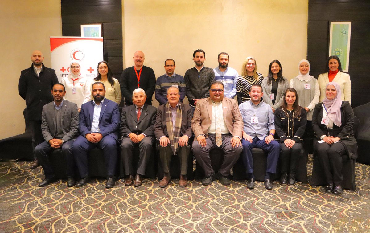 _JNRCS's tweet photo. عقد @jnrcs ورشة عمل بعنوان "إجراءات التشغيل المعيارية لمخاطر الزلازل" بدعم من @ifrc  و @JRCS_PR وذلك في إطار تعزيز الجاهزية الوطنية للاستجابة للكوارث بشكل عام ولمخاطر الزلازل بشكل خاص. https://t.co/anDFVIupHz