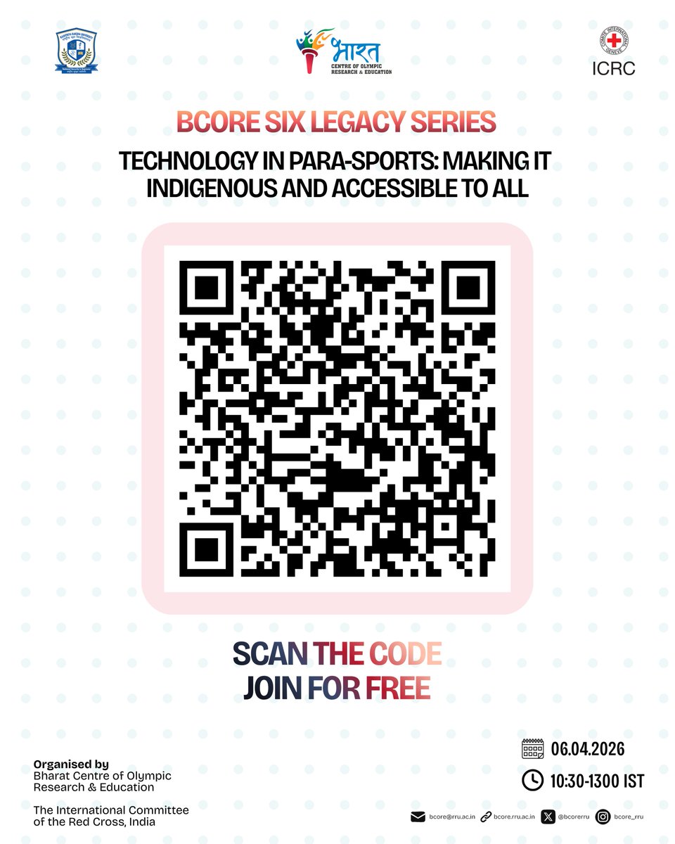 Bharat Centre of Olympic Research and Education tweet media