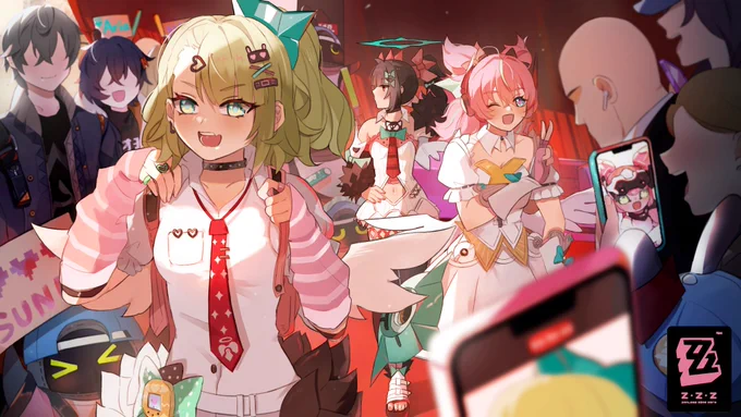 "ไปกันเถอะทั้งสองคน ทุกคนกำลังรอเราอยู่!" "ว้าว! มีคนมารอดูพวกเราเยอะแยะเลย" "ก็ต้องแน่นอนอยู่แล้ว" การแสดงของพวกเราใกล้จะเริ่มแล้ว(╹◡╹)☆ #zzzero #nangongyu #ZENLESSLIVE2026