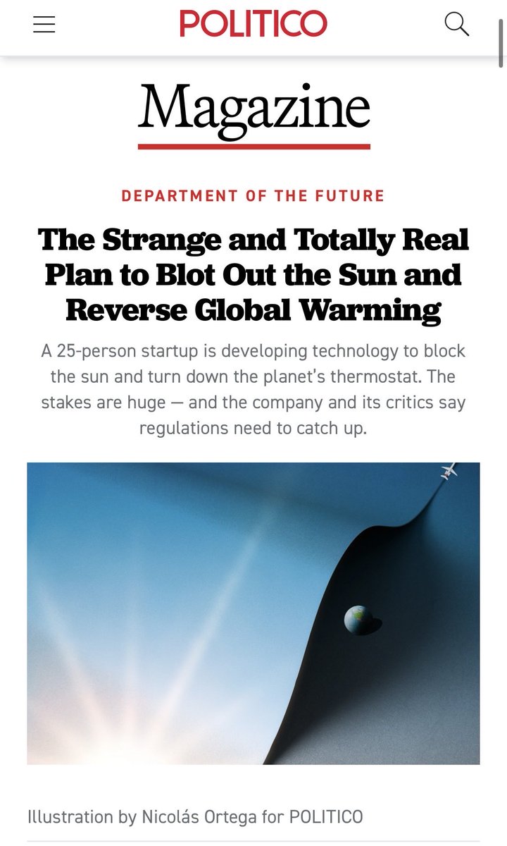 LinkKage's tweet photo. @rabbitholebot So that why there is an idea to block the sun. https://t.co/ynORtGZiMB