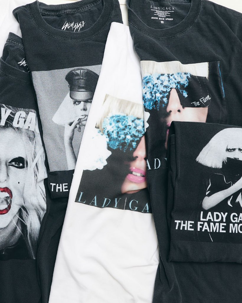 GOOD ROCK SPEED x Billy's 別注 “LADY GAGA” TEE COLLECTIONが国内4月