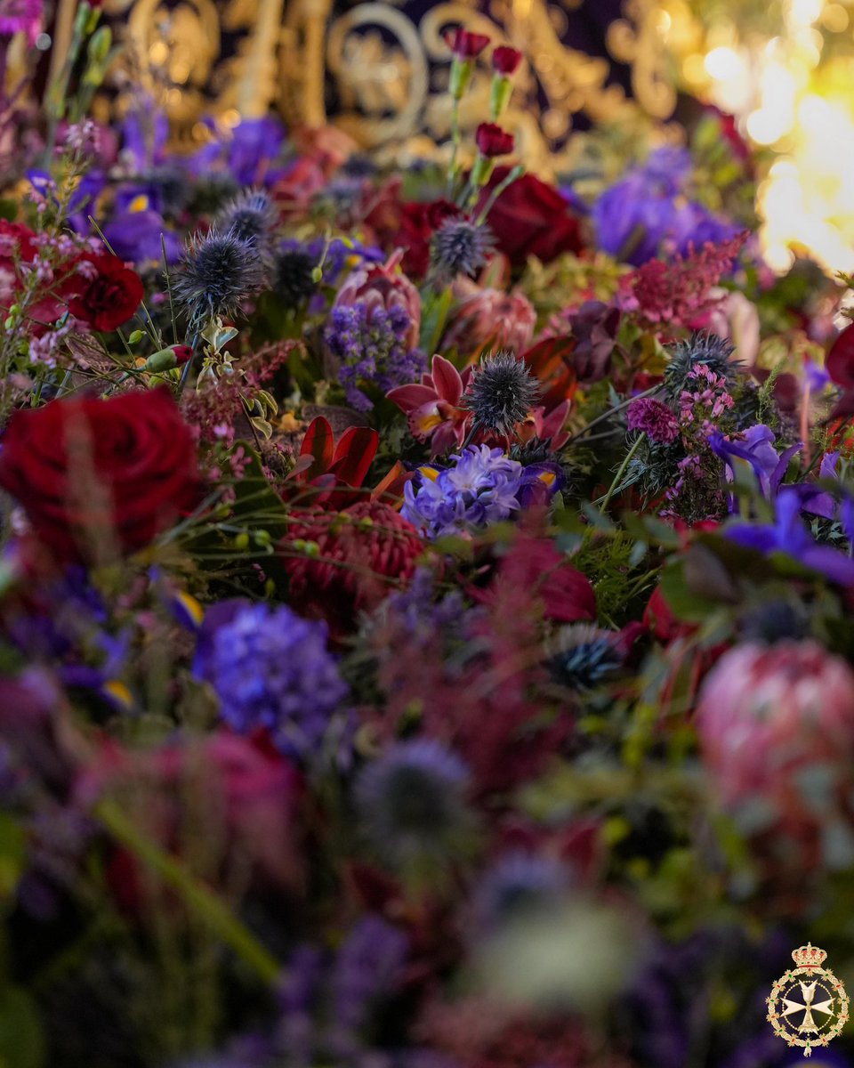 elllamadorcsr's tweet photo. Las flores de los pasos de la @hdaddemontesion puestas por Miguel Murillo https://t.co/0z9J3ZaZNL