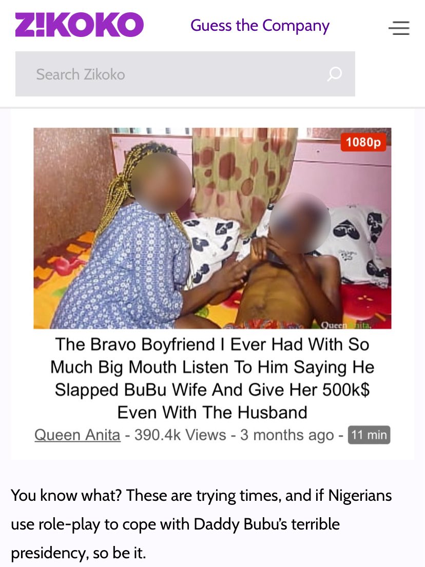 Zikoko says it’s #HERtitude2026 season!! tweet media