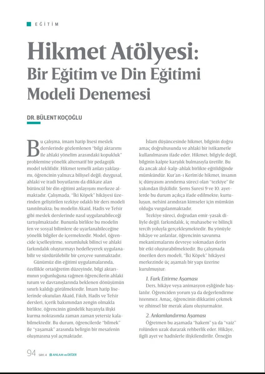 anlamvedegerdergisi tweet media