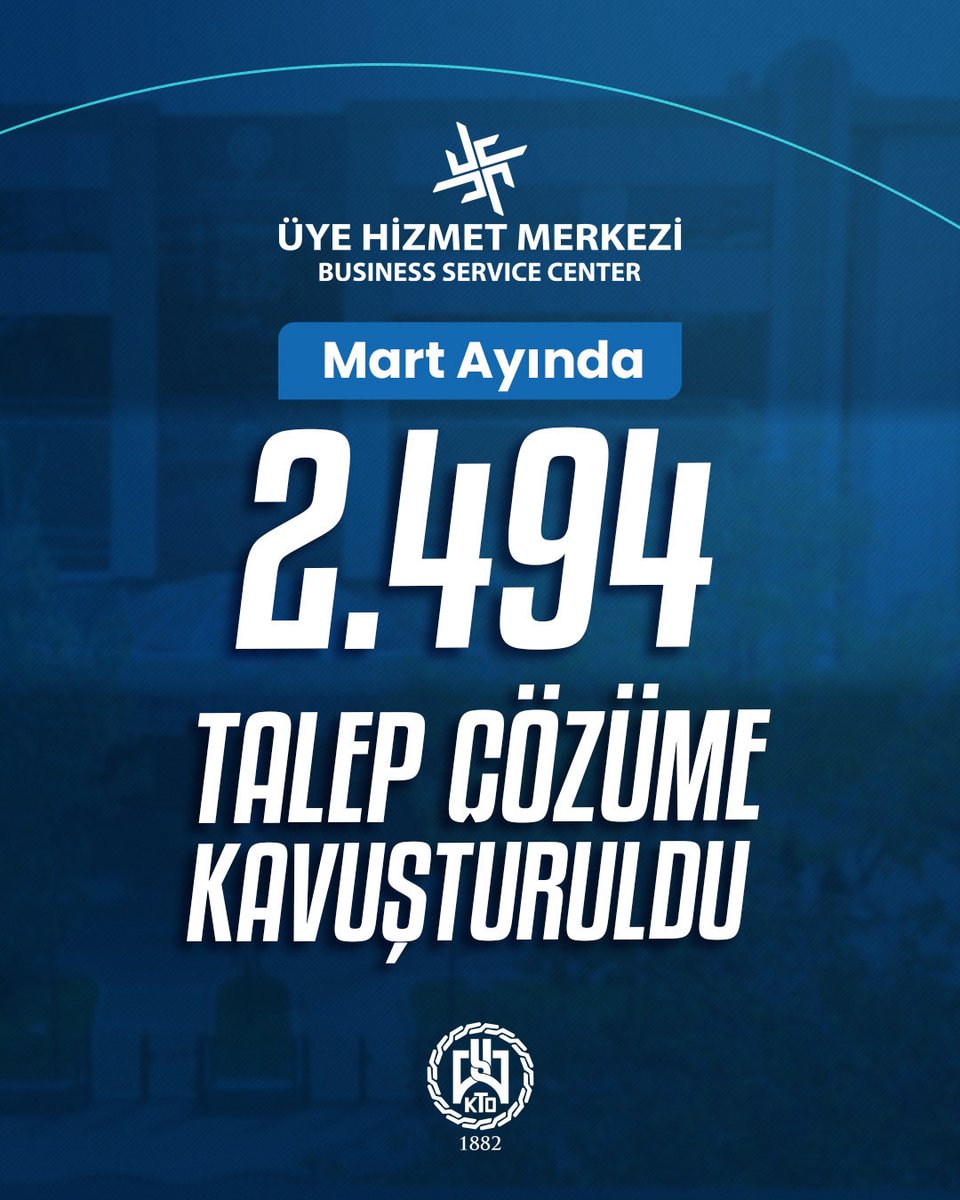 Konya Ticaret Odası (KTO) tweet media