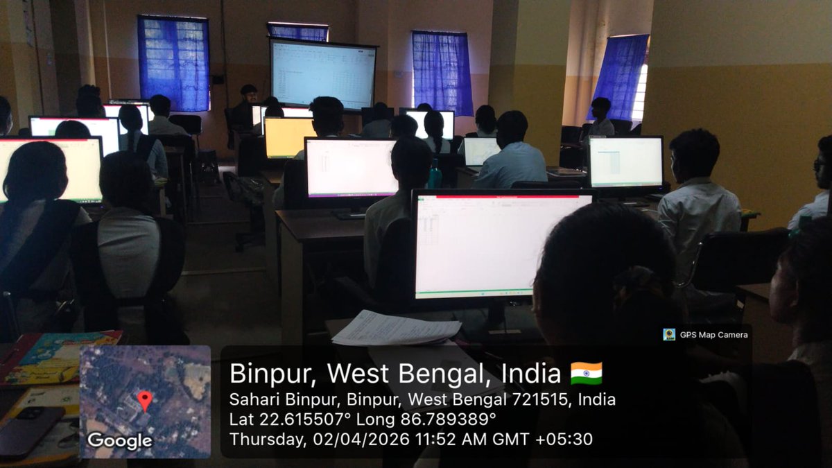 ItiBinpur's tweet photo. Some glimpses from the COPA Trade Practical Class at Binpur-II Government ITI 💻✨
Learning by doing, building skills for a digital future. 🚀📚
#COPA #ITI #PracticalClass #SkillDevelopment #DigitalLearning #BinpurITI https://t.co/IUSv49OrFz