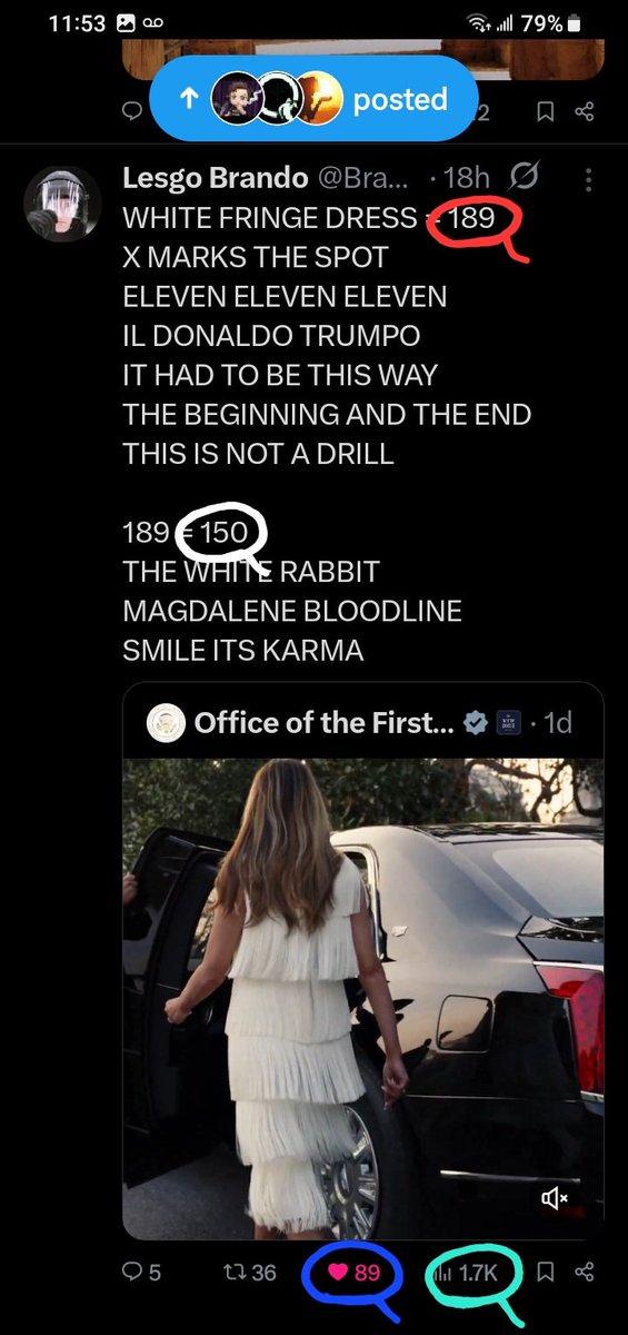 DeanDavis33's tweet photo. 1️⃣5️⃣0️⃣ #OneFifty
🐸1️⃣7️⃣ #Seventeen
😎8️⃣9️⃣ #EightyNine
😏 #WhatAreTheOdds 😁
1️⃣8️⃣9️⃣ #OneEightNine 🐇 https://t.co/vcz1gy2Mpy