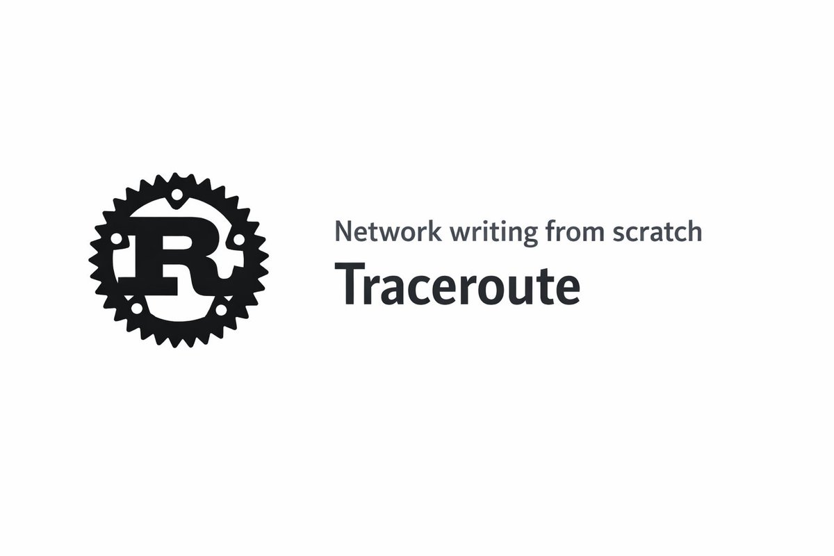 brk0v's tweet image. 🦀 Rust: Network writing from scratch – Traceroute.

Classic networking tools stop feeling “magic” once you reduce them to sockets, packets, and headers.  Reminder to re-implement old tools to really learn them.

tech.stonecharioteer.com/posts/2026/tra…
#rust #rustlang