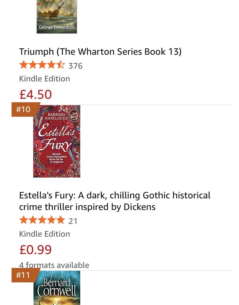 BCopperthwait's tweet photo. ESTELLA’S FURY is flying high, at No10 in 19th Century Historical Fiction. And only 99p right now!

🖤Gothic
🩸 M*rder mystery 
🕸️ Creepy house 
🤫 Dark secrets
💀 Revenge 

🔗 https://t.co/y6JzQG6Azy https://t.co/Q9ADOpgJXE