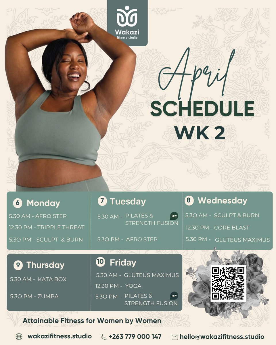 Wakazi Fitness Studio Harare tweet media