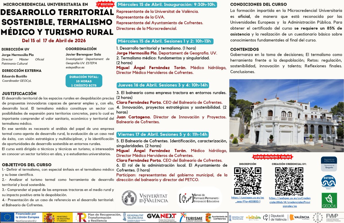 Departament de Geografia - Universitat de València tweet media