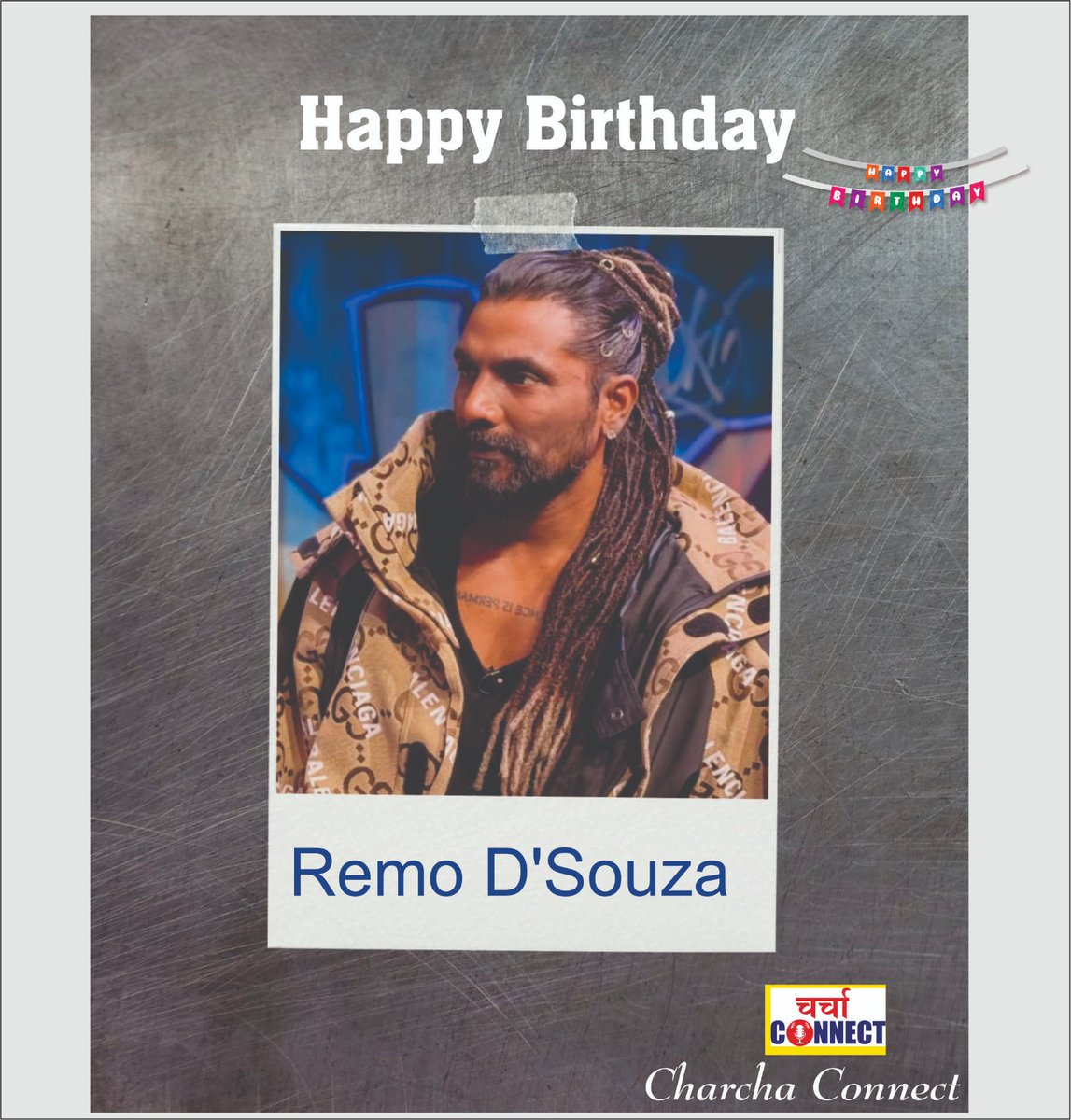 charchaconnect's tweet photo. Wishing the incredible dancer and choreographer Remo D’Souza a very Happy Birthday! 🎉 Your moves inspire millions and bring magic to every stage.
Wish your Success.
#RemoDSouza #HappyBirthday #DanceKing #Choreography #DanceInspiration https://t.co/u2NxbmSNrq