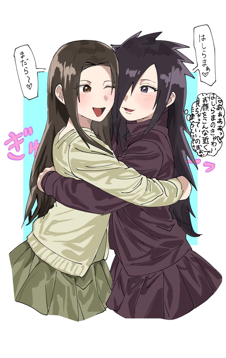 にょた柱マダ💕構図的におpが描けなくてしょんぼりだけど、これはこれでよき