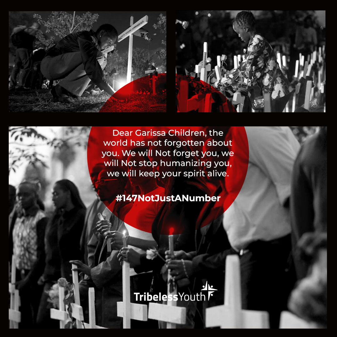 TribelessYouth's tweet photo. #LestWeForget
On this day 11 years ago, armed gunmen stormed Garissa University College, killing at least 147 people, most of them innocent students. It was one of the most horrific attacks ever to occur on Kenyan soil.
We still Remember 2nd April, 2015
#147NotJustANumber https://t.co/duFvrLQcc7