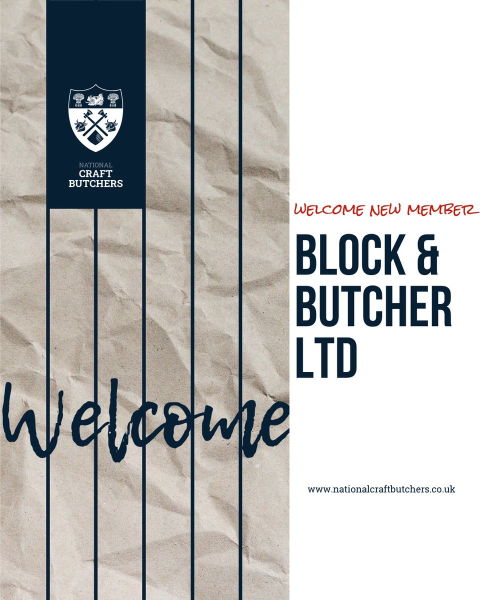 ncraftbutchers's tweet photo. We're thrilled to welcome Block & Butcher Ltd into the herd!
π Find your local craft butcher: https://t.co/VockECQST5
πTo join, call 01892 541412 or visit https://t.co/ft3c27FlsL
#NationalCraftButchers #CraftButchers #NCB #ButcherShop #Butchers #LocalButcher #Member https://t.co/McRSd66heg
