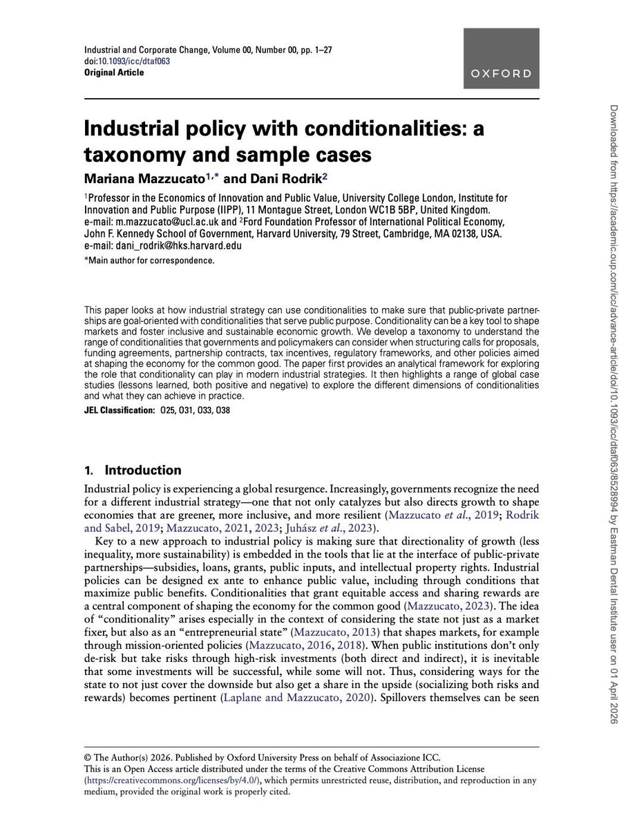 Mariana Mazzucato tweet media