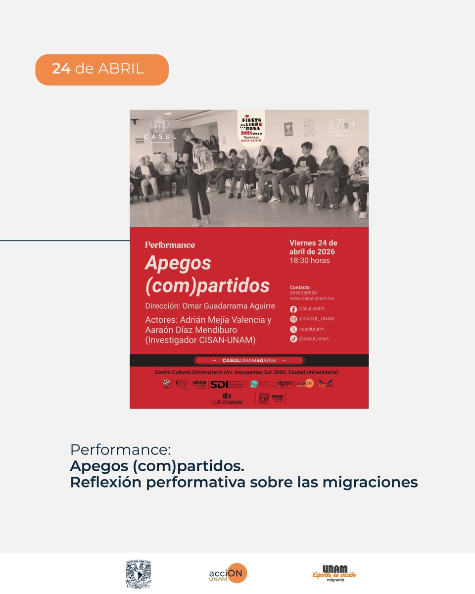 acciÓN Migrante UNAM tweet media