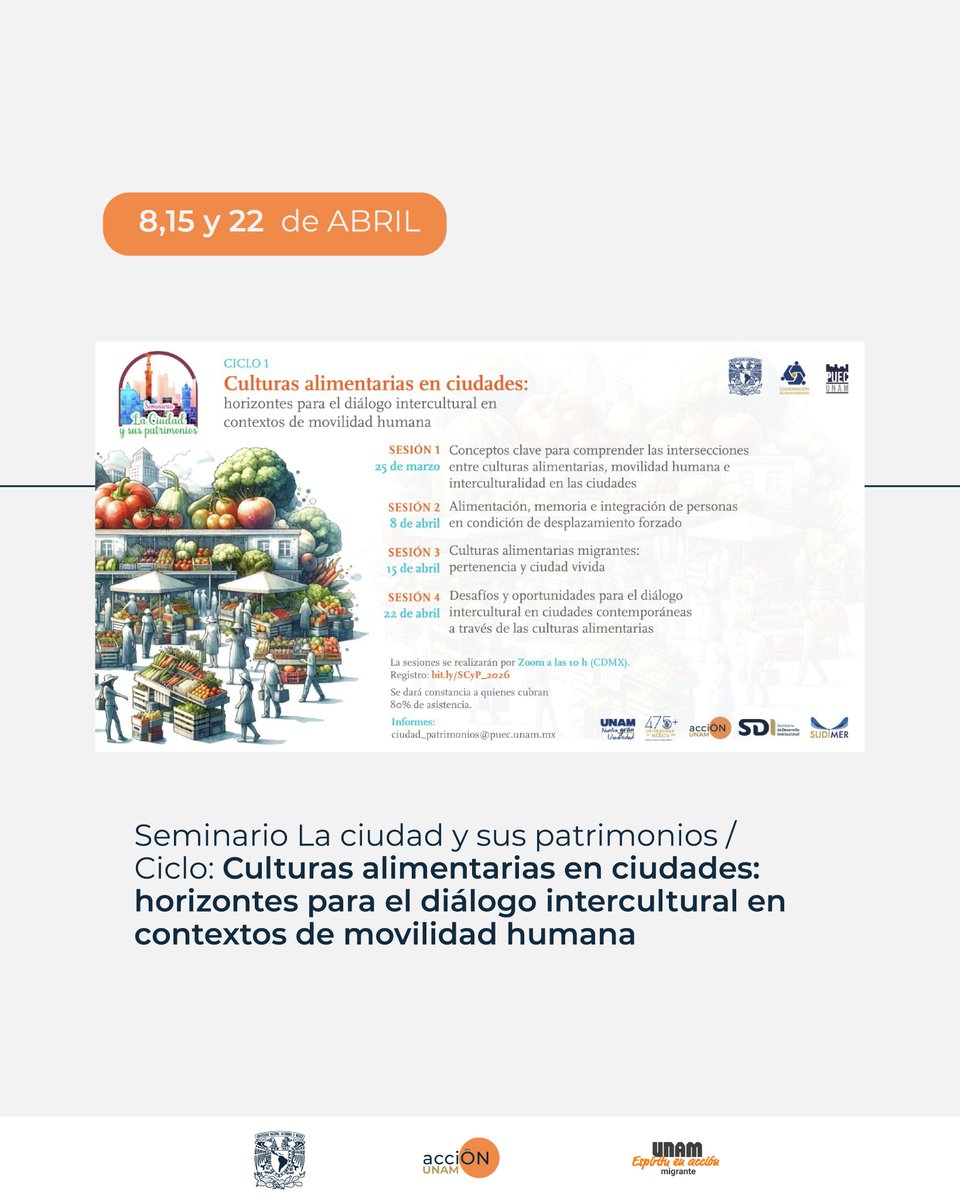 acciÓN Migrante UNAM tweet media