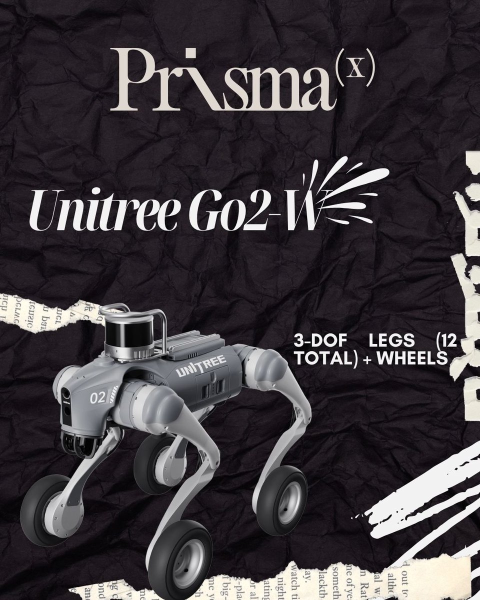 When Robotics Meets the Future of Database Management! 

We all know the Unitree Go2-W is a beast when it comes to performance with its unique 4-legged wheeled configuration, it can perform stunts, climb stairs, and skate with ease. But imagine if this robot became the ultimate