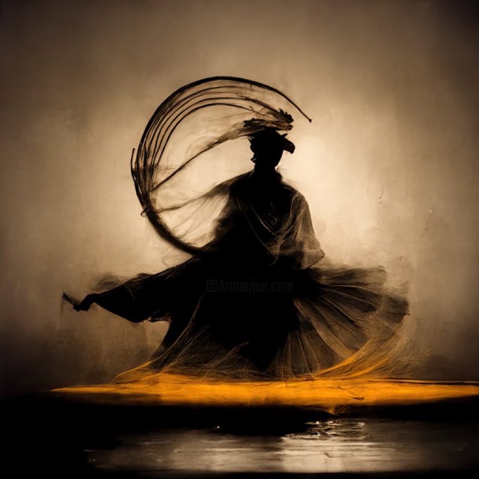 You say he seems mad — it is because the music he dances to is not meant for your ears.

~ Rūmī
