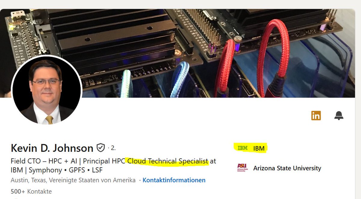 MIAM_Schwan's tweet image. Kevin D. Johnson/Field CTO #IBM finished his new technical paper on an AI factory (18 pages). It involves 
IBM Spectrum Symphony+IBM Storage Scale (GPFS)+Palantir+BrainChip Akida

@BrainChip_inc $BRN $IBM $PLTR

linkedin.com/posts/activity…