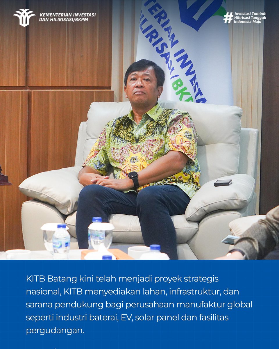 Kementerian Investasi dan Hilirisasi/BKPM tweet media