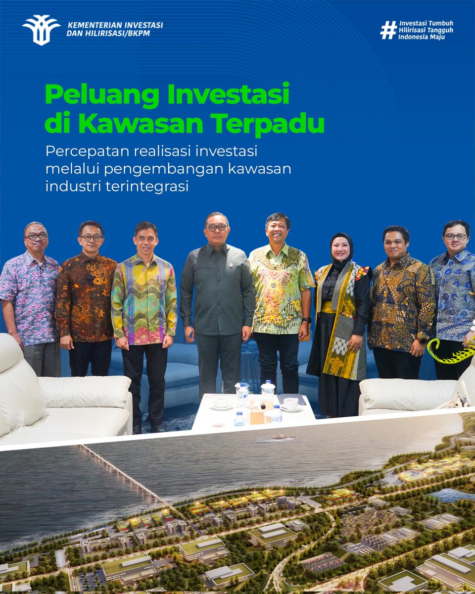 Kementerian Investasi dan Hilirisasi/BKPM tweet media