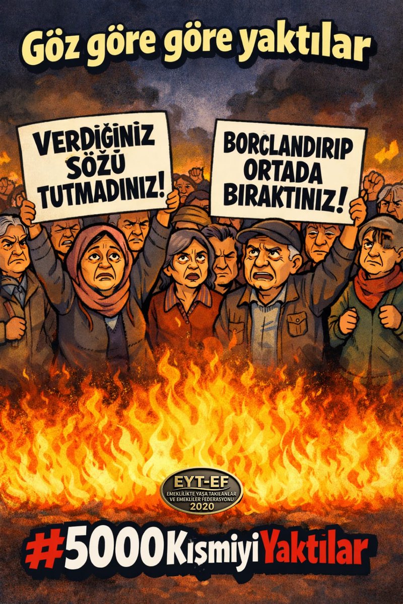 EYT VE EMEKLİLER FEDERASYONU tweet media