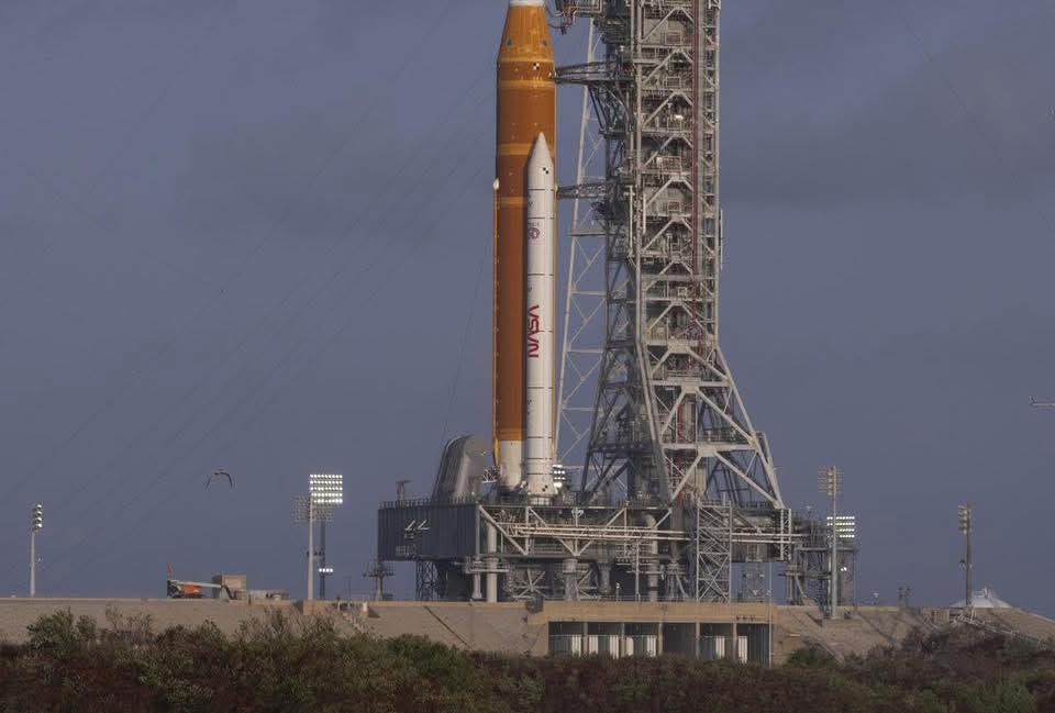 journalistlegi's tweet photo. 🔴#Four #humans are traveling beyond the #moon! 

#NASA's #Artemis II spacecraft; with four astronauts, including one woman and one black man, is embarking on a journey to the #moon after 50 years, a journey that #NASA says will present research data that could bring us closer to the dream of settling on the moon in the future.|#moon |#spacelaunch |#spacecraft
@journalistlegi

#moon #spacelaunch #spacecraft #nasa #america #christinakoch #jeremyhansen #victorglover #trendingnews