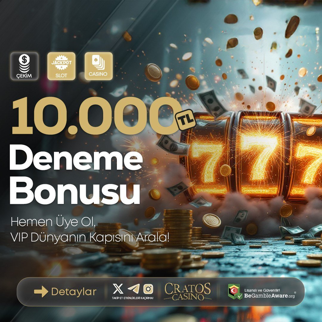 CratosOfficialX's tweet photo. 🎁  10.000 ₺ Deneme Bonusu ile platformu risksiz şekilde keşfet. 

🔥 CratosCasino'da oyuna risksiz başla!  ✨

💎 Yeni başlayanlar için hızlı ve kolay bir başlangıç fırsatı. 🚀

 ✅GÜNCEL GİRİŞ:https://t.co/Gh2zN2QWjM https://t.co/DB5RwfXXTT