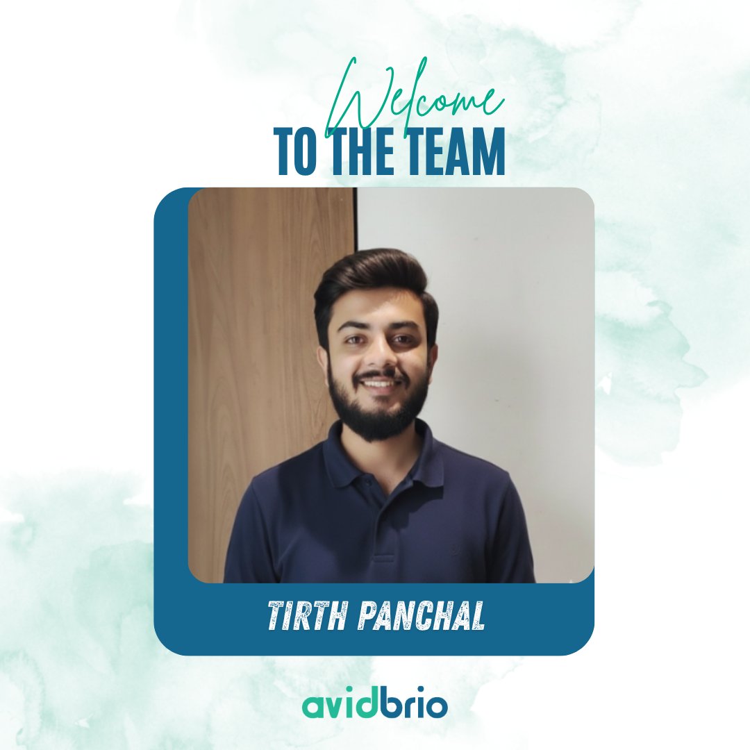 AvidBrio's tweet photo. A new journey begins!

Welcome Tirth Panchal as our Performance Marketing Team Lead at Avid Brio 🚀

We’re excited to have you on board and look forward to achieving great milestones together!

#WelcomeToTheTeam #NewJoinee  #PerformanceMarketing #DigitalMarketing #Hiring https://t.co/52YCFkUI33