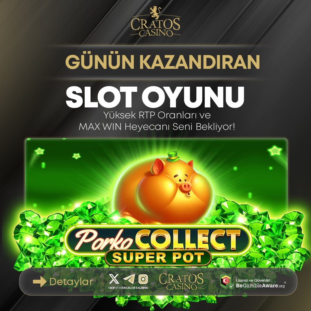 CratosOfficialX's tweet photo. 📣CratosCasino'da Günün Kazandıran SLOT Oyunu! 💶

💲"Bugünün en yüksek kazançlarını elde etmenizi sağlayacak olan Slot oyunu burada 💲
🎁 CratosCasino'nun geniş oyun koleksiyonu ve heyecan dolu Casino deneyimi ile kazancınızı katlayın.

✅GÜNCEL GİRİŞ:https://t.co/Gh2zN2Qoue https://t.co/27wzMsrW2d