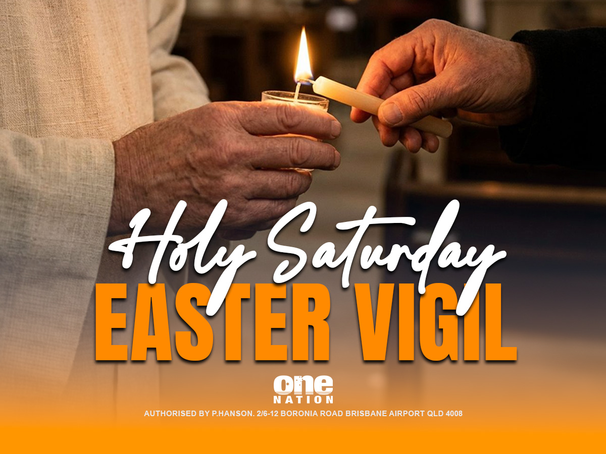 OneNationAus's tweet photo. Easter Saturday sits in a quiet space between what has been and what is still to come. It is not the loud moment, but the pause in between. Many Christians will spend today keeping the light in darkened churches after sunset.

It is a reminder that even in uncertainty, things are still moving forward. Not everything worth having arrives all at once.

Even in the stillness, the light is building.