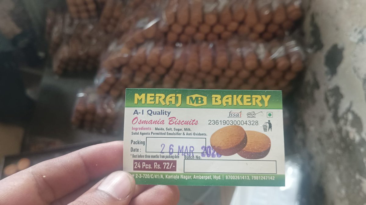 Hyderabad Food Adulteration Surveillance Team tweet media