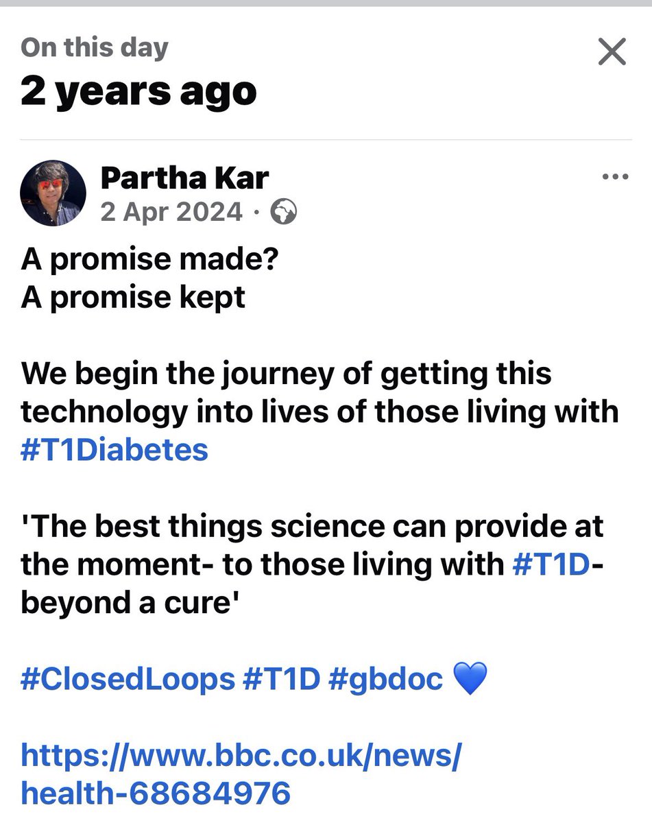 parthaskar's tweet photo. Time flies 🙂 

Today? 
Nearly 4 out of 5 children with #T1Diabetes are on this technology 

And a resultant population level best ever HbA1c 

Implementation of @NICEComms guidelines by @NHSEngland 

It can be done. 💙

#gbdoc https://t.co/3rUgUCyQLk