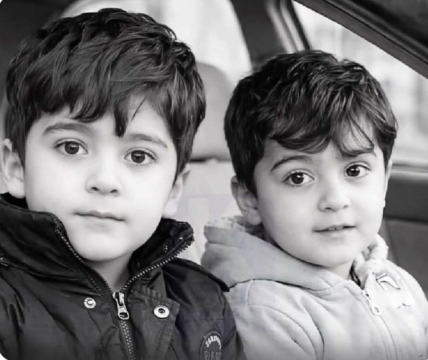 SyedHasanI43130's tweet photo. Two Iranian brothers were killed in a U.S.–Israeli airstrike in Isfahan, Iran.
Can any cheerleader of the "regime change" and US-Israel axis look into the eyes of these two little brothers?
#IranWar #Isfahan #usaterrorists #IsraelTerroristeState https://t.co/40F4dXudx0