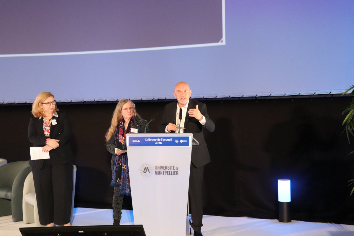 umontpellier's tweet image. #International L’UM accueille @CampusFrance pour le Colloque de l’accueil 2026 (1er &amp;amp; 2 avril): une belle reconnaissance de son engagement envers les étudiants internationaux. Ils représentent 20 % des effectifs, preuve de l’attractivité de notre université et de notre territoire