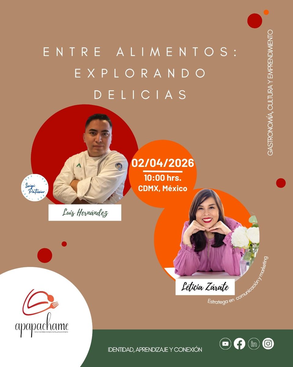 ¿Alguna vez te has detenido a pensar que cada bocado cuenta una historia?

Detrás de cada ingrediente hay un origen, una tradición y, sobre todo, una conexión humana que nos une sin importar en qué parte del mundo estemos.

No se trata solo de comer #culturagastronómica