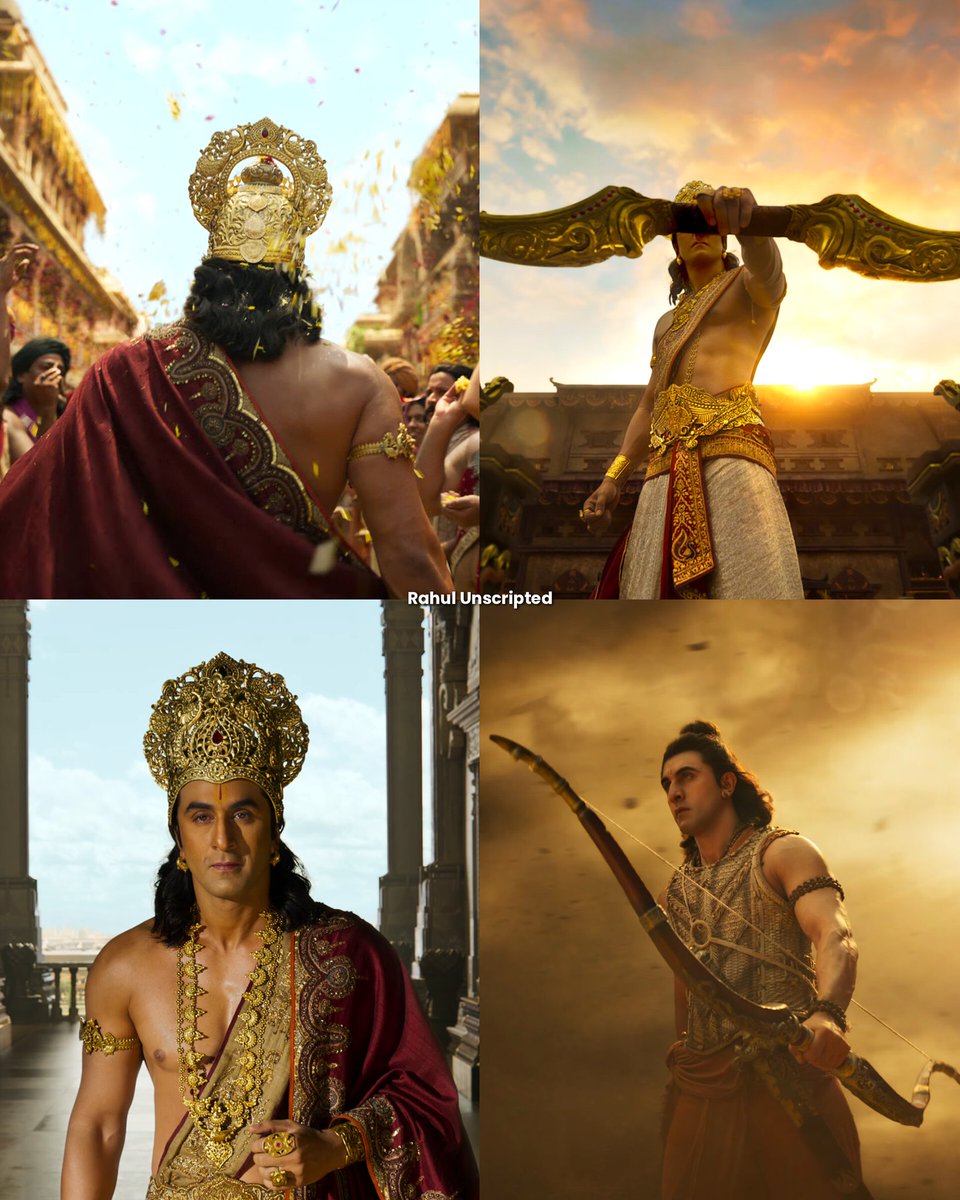 StunnHub's tweet photo. Ranbir Kapoor as Rama Ramayan Glimpse 
😍🙏🚩🧡 #ramayana #rama https://t.co/uZ0PQzJo8e