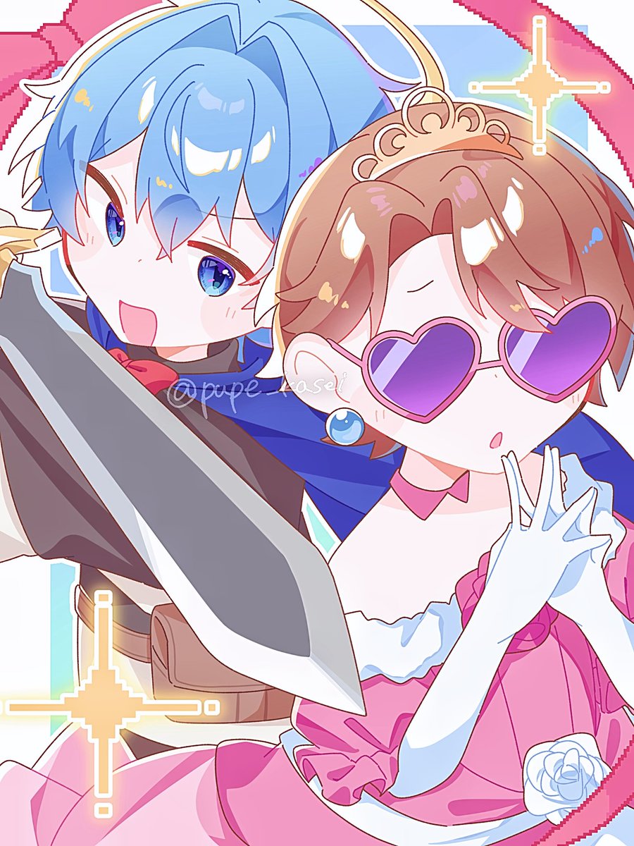 pupe_kasei's tweet photo. ⚔️🛡👸
 #あかさかのイラスト
 #おかんイラスト https://t.co/0ia2adWorM