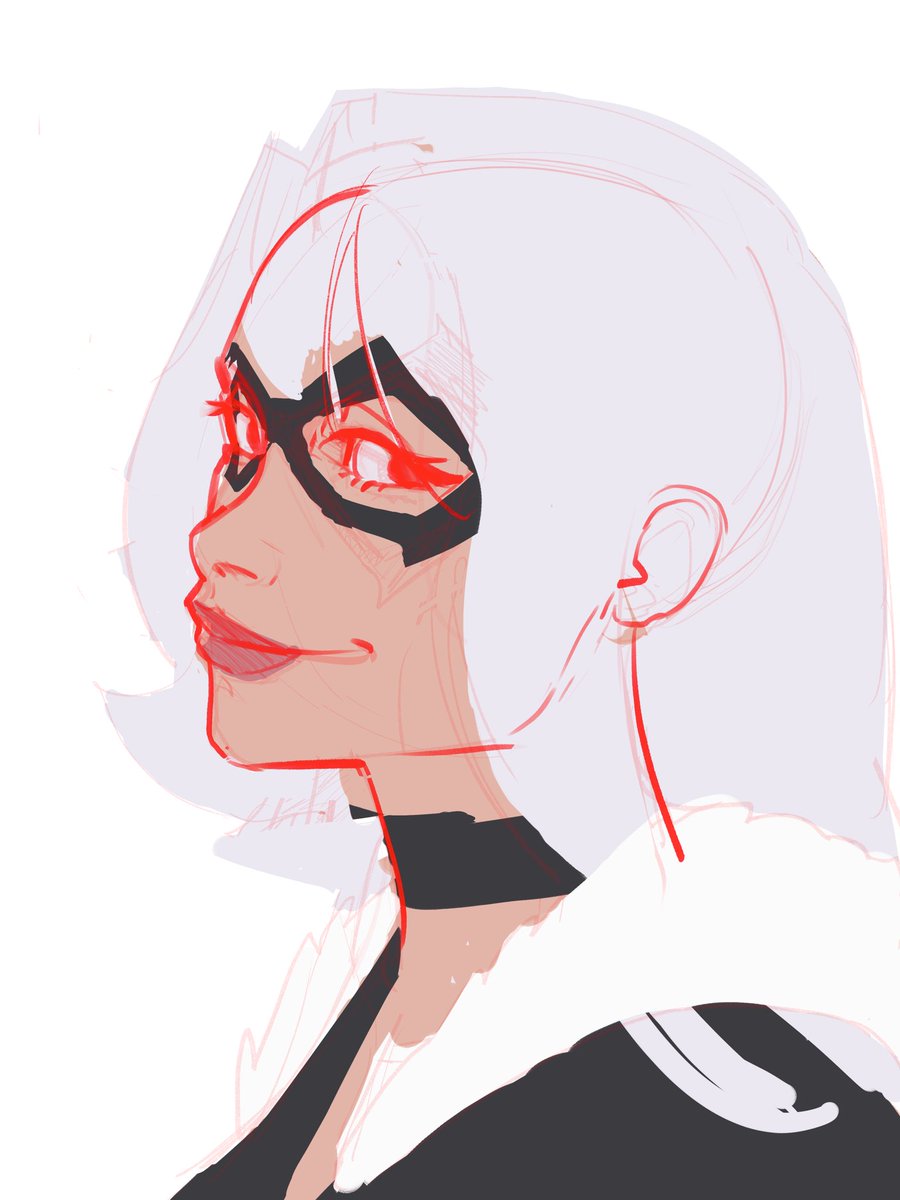mcartfart's tweet photo. black cat (wip) #sketch https://t.co/C88sLo2u3j
