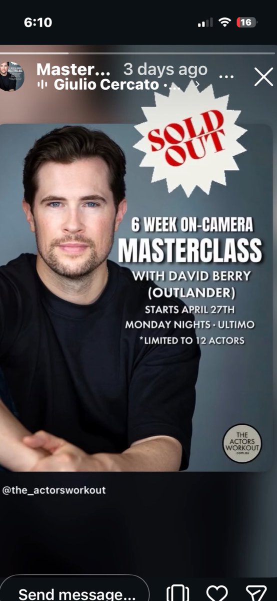 LordDownunder's tweet photo. https://t.co/IK7GsuJajq

♥️Would love to know who is the lucky 🍀 fans going to learn from one of the best David Berry ! ♥️

#lordjohngrey #davidberry #outlander 
#theactorsworkout https://t.co/H7jEtSMNqZ
