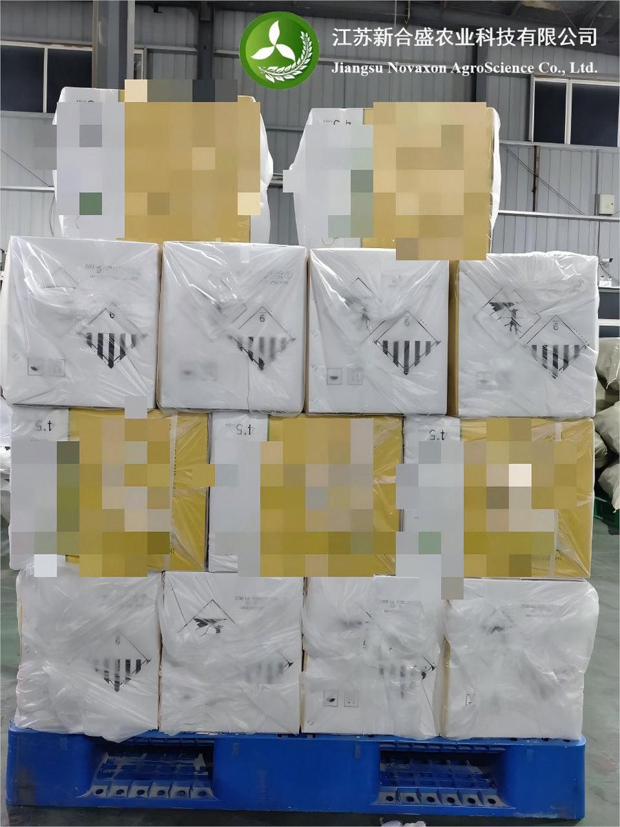 NovaxonAgro's tweet photo. 【NovaxonAgro·Product】
· Customization
Insecticide SC🐛
480g/L Thiacloprid
Packed in 5L drum.
Destination: Eastern Europe (Ukraine)
Please feel free to contact us if you you have any requirements.
#pesticides #agroscience #agriculture #foreigntrade #factory #NovaxonAgro https://t.co/IwCA1Onlpz