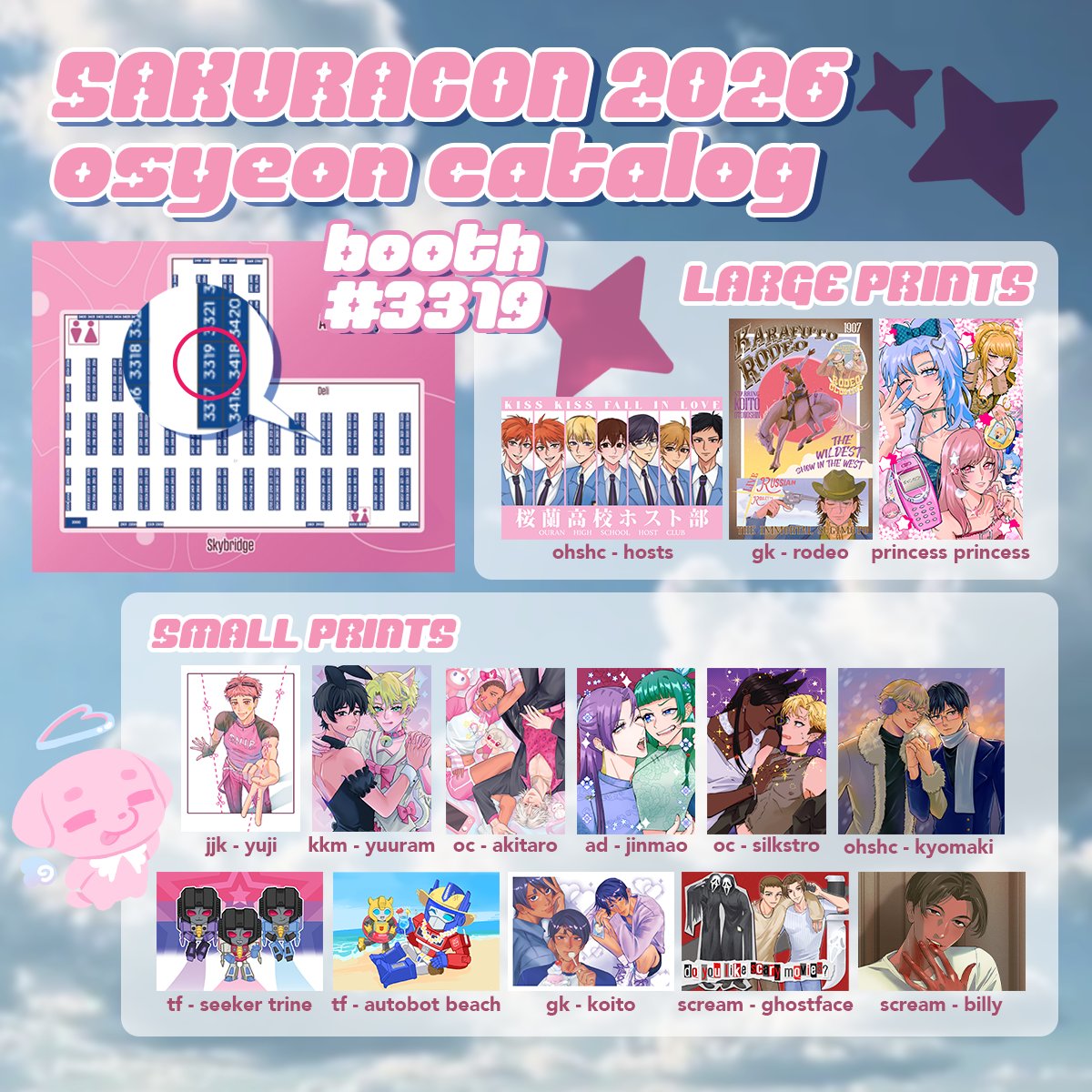 _osyeon's tweet photo. hi angels~ i will be at sakura con this weekend at booth 3319! see you there
#sakuracon2026 https://t.co/oXL1bHZR1k