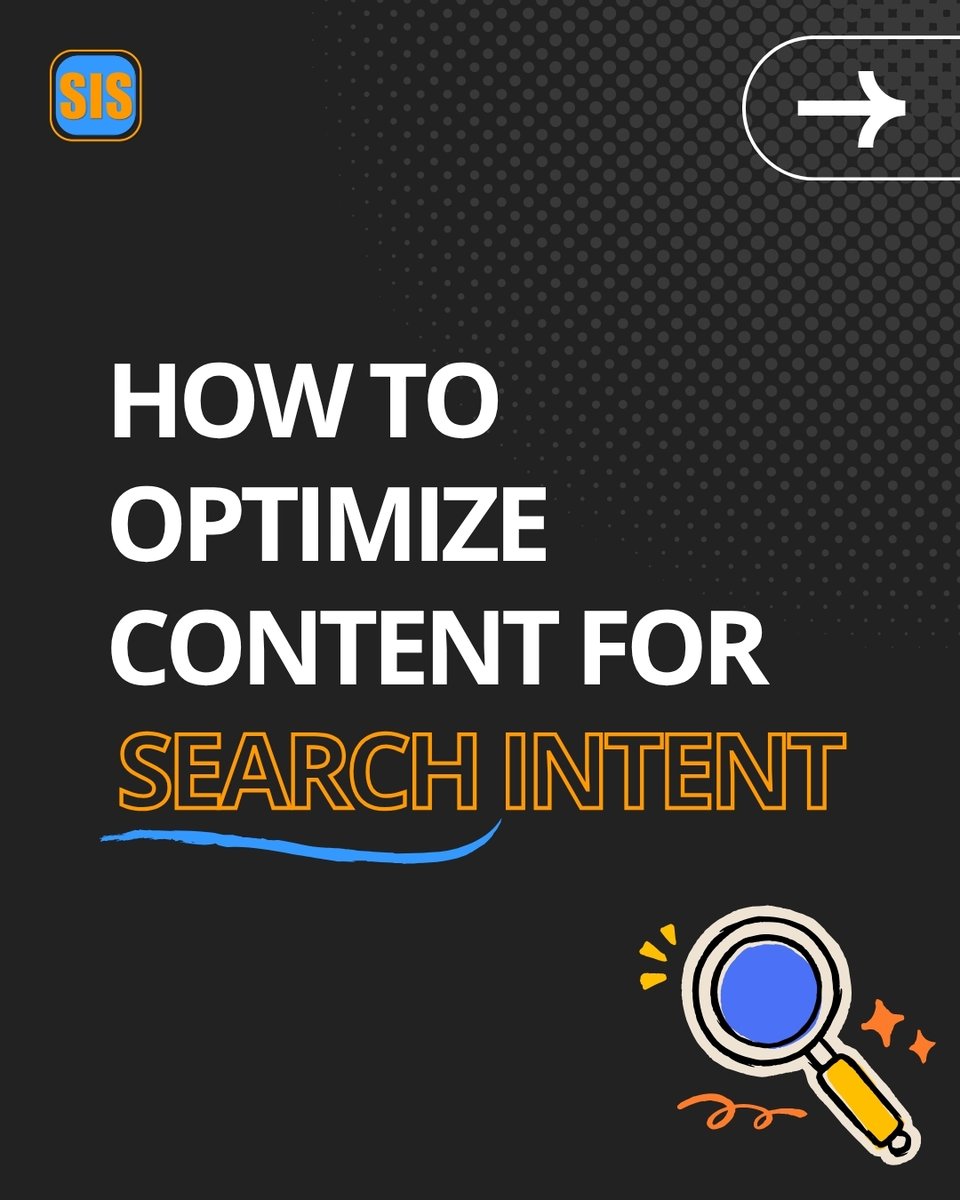 sisindia's tweet image. 📉 Stuck on page 5 of Google?
It’s often not your content — it’s search intent.
Google ranks pages that match what users want, not just good writing.
Match intent, format content correctly, and rankings improve. 🚀

#SEO #SearchIntent #SEOTips #SimpleIntelligentSystem